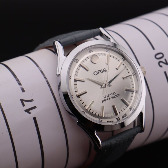 Oris Vintage Swiss 17 Jewels Hand-Wound Mechanical Men's Watch - FREE SHIPPING - Picture 10 of 12